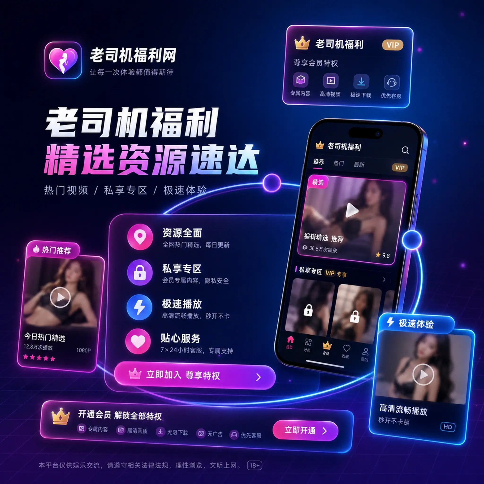 关于老司机影视传媒与视频社区平台
